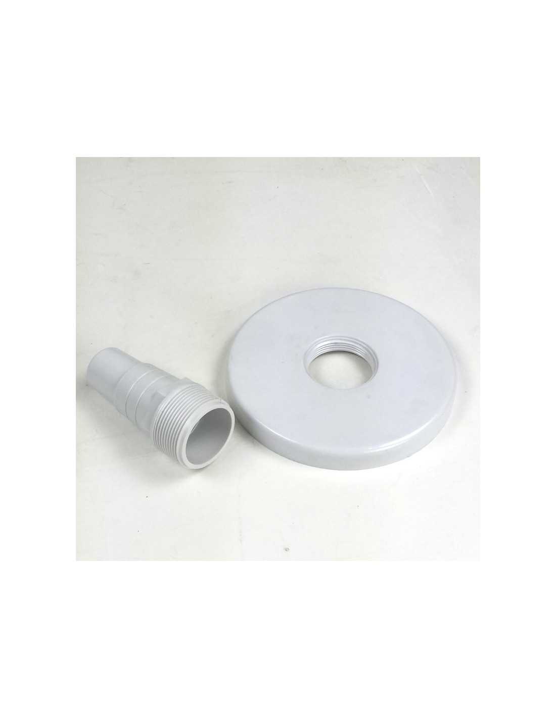 Tuyau Skimmer + Adaptateur Pour Piscine Hors-sol - Longueur ~80 Cm, Plastique Flexible, Raccordement Pompe/filtre