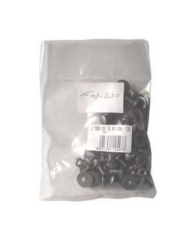 Pack de vis Bande Métallique 120/132 cm
