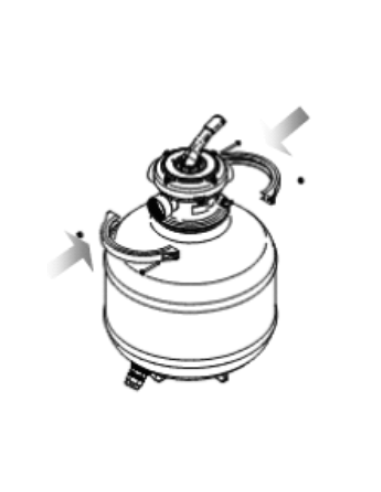 Collier de serrage réservoir/tête de...