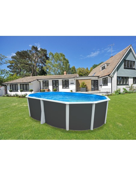 Piscina Desmontable altura 132 ANTRACITA IBIZA