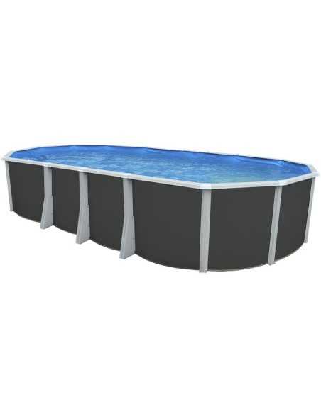 Piscina Desmontable altura 132 ANTRACITA IBIZA