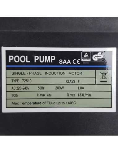 Pompe 72510 - 200W (133 L/min)