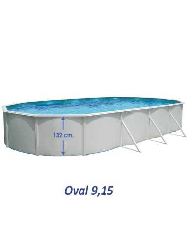 Piscine hors sol PRESTIGIO Ovale 132